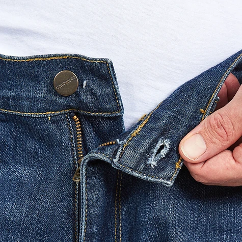 Carhartt WIP - Swell Short "Spicer" Blue Stretch Denim, 11.75 oz