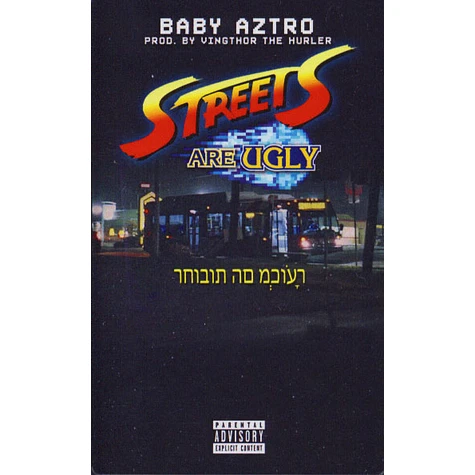 Baby Aztro & Vingthor The Hurler - Streets Are Ugly Blue Tint Tape Edition
