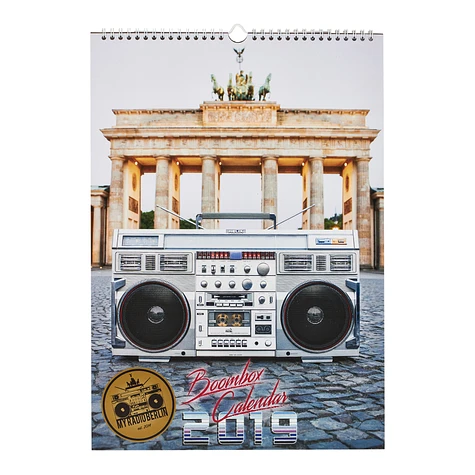 My Radio Berlin - Boombox Calendar 2019