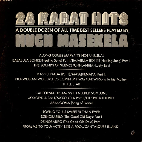 Hugh Masekela - 24 Karat Hits