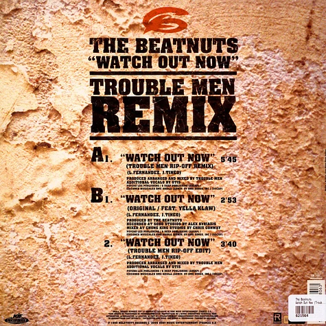 The Beatnuts - Watch Out Now (Trouble Men Remix)