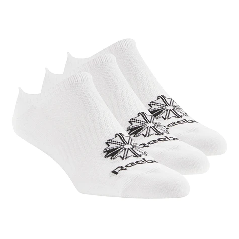 Reebok - Classic Foundation Invisible Socks 3 Pack