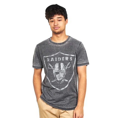 Oakland Raiders - Oakland Raiders NFL Official 2018 Burnout T-Shirt