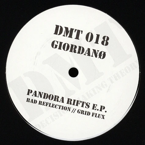 Giordano - Pandora Rifts EP