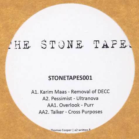 V.A. - Stonetapes 001