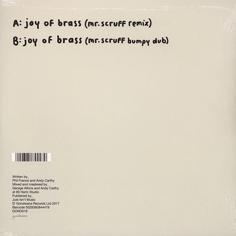 Phil France & Mr. Scruff - Joy Of Brass Remixes (Mr. Scruff Vs. Phil France)
