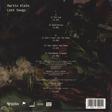 Martin Klein - Lost Songs