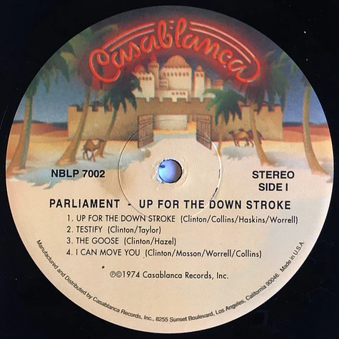 Parliament - Up For The Down Stroke