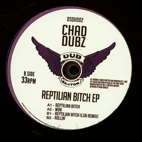 Chad Dubz - Reptilian Bitch EP