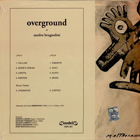 Sandro Brugnolini - Overground