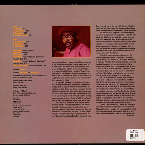 Jimmy McGriff - State Of The Art