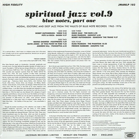 Spiritual Jazz - Volume 9: Blue Notes, Part 1