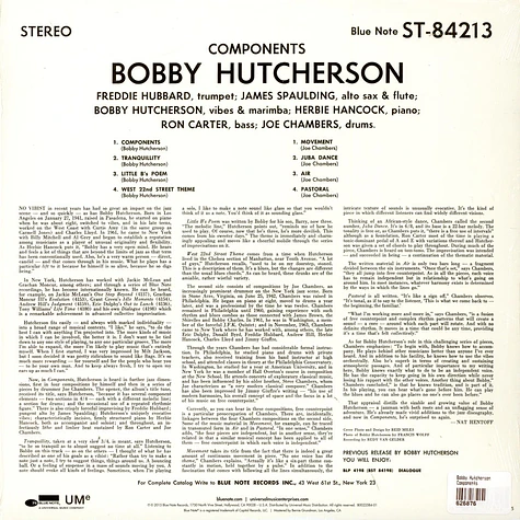 Bobby Hutcherson - Components