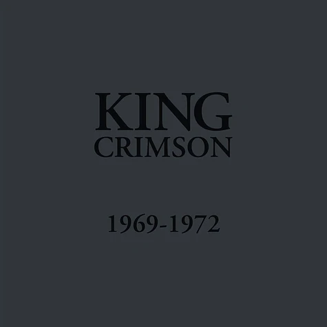 King Crimson - 1969-1972 Limited Edition Vinyl Box Set