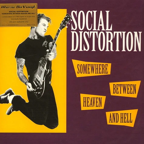 Social Distortion - Somewhere Between Heaven And Hell Colored Vinyl Edition