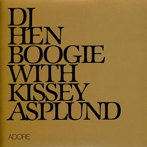 DJ Hen Boogie - Adore / Summertime