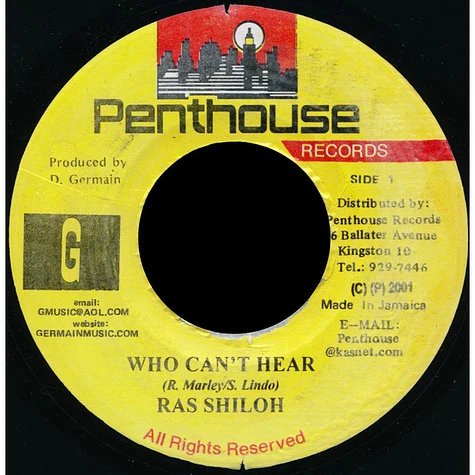 Ras Shiloh - Who Can't Hear