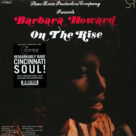 Barbara Howard - On The Rise Black Vinyl Edition