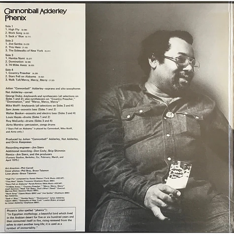 Cannonball Adderley - Phenix