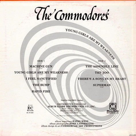 Commodores - Young Girls Are My Weakness