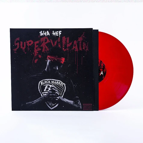 Sha Hef - Super Villain Red Opaque Vinyl Edition
