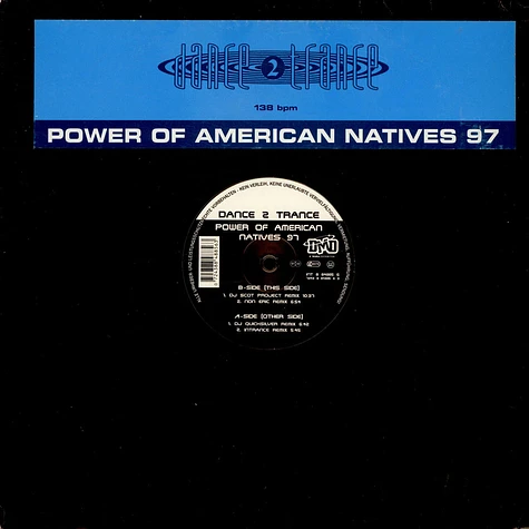 Dance 2 Trance - Power Of American Natives 97