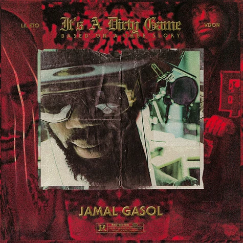 Jamal Gasol - It's A Dirty Game Red & Black Marbeled Color Vinyl Edition