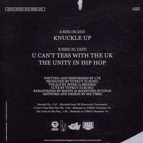 Licensed To Kill - Knuckle Up