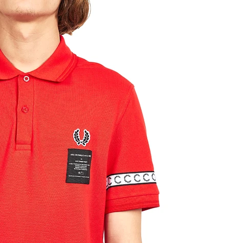 Fred Perry x Art Comes First - Taped Pique Shirt