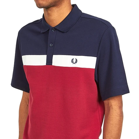 Fred Perry - Contrast Panel Pique Shirt