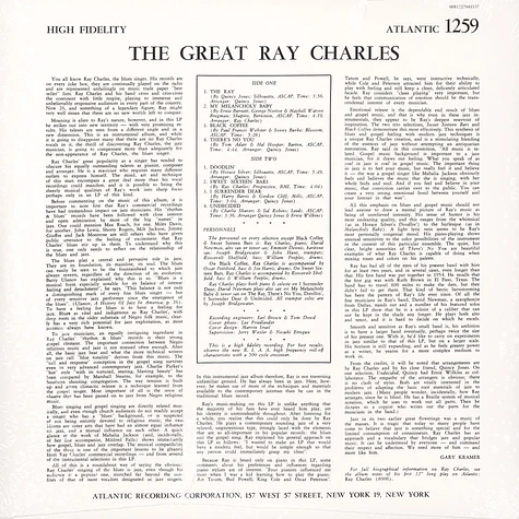 Ray Charles - The Great Ray Charles (Mono)