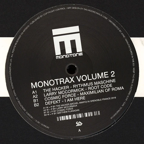 V.A. - Monotrax Volume 2