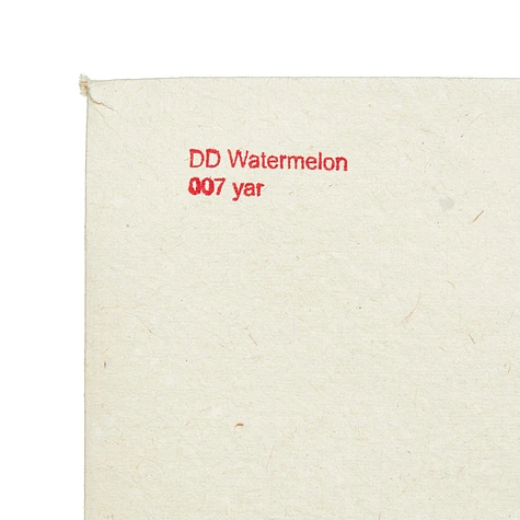 DD Watermelon - 007 Yar
