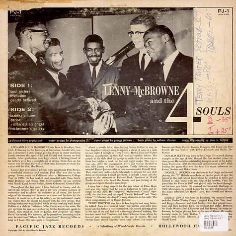 Lenny McBrowne, The 4 Souls - Lenny McBrowne And The 4 Souls