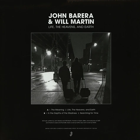 John Barera & Will Martin - Life, The Heavens And Earth