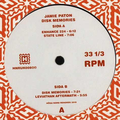Jamie Paton - Disk Memories