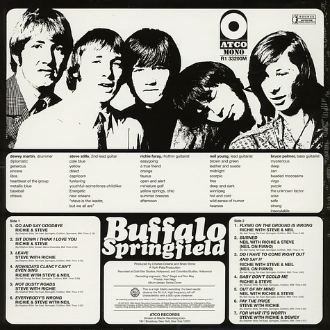 Buffalo Springfield - Buffalo Springfield Mono Edition