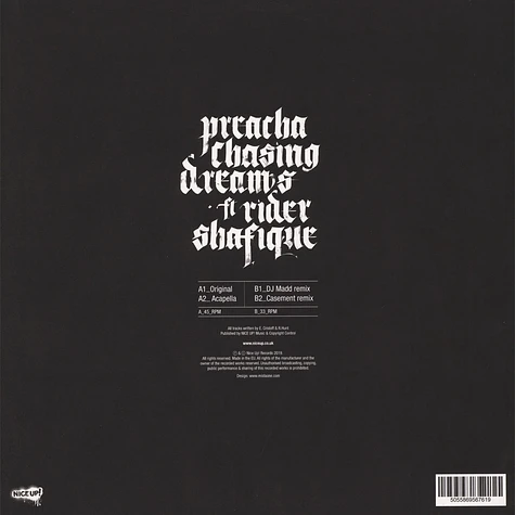 Preacha - Chasing Dreams Feat. Rider Shafique