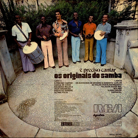 Os Originais Do Samba - É Preciso Cantar