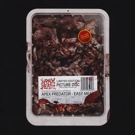 Napalm Death - Apex Predator - Easy Meat Picture Disc Edition