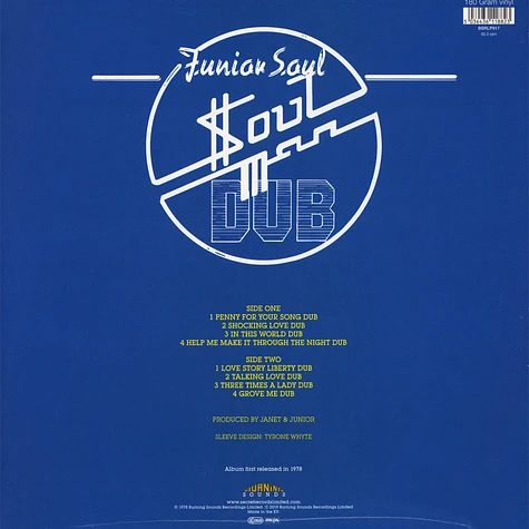 Junior Soul - Soul Man Dub