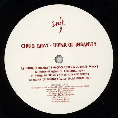 Chris Gray - Brink Of Insanity