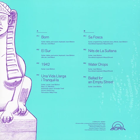 Joan Bibiloni - Born - Vinyl LP - 1989 - EU - Reissue | HHV