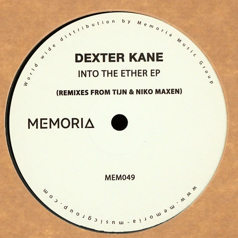 Dexter Kane - Into The Ether