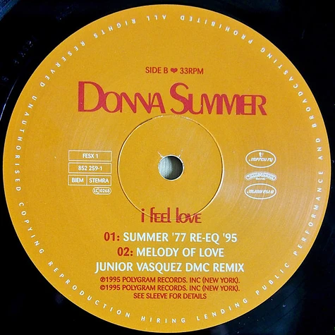 Donna Summer - I Feel Love