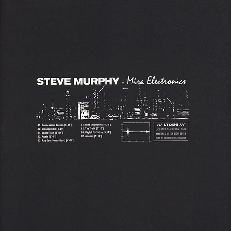 Steve Murphy - Mira Electronics Clear Vinyl Edition