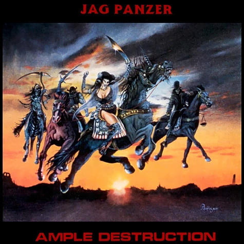 Jag Panzer - Ample Destruction Neon Orange Vinyl Edition
