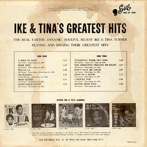 Ike & Tina Turner - The Greatest Hits Of Ike And Tina Turner