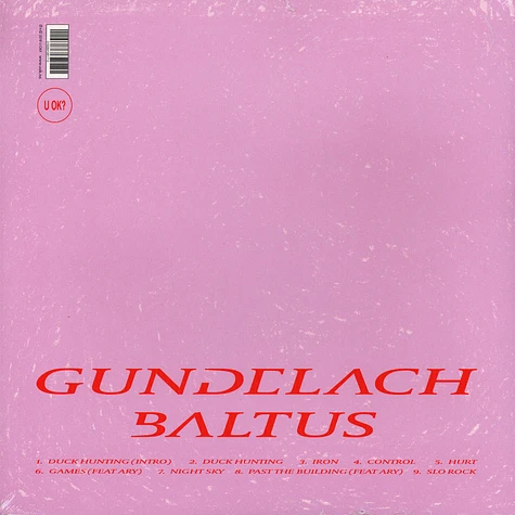 Gundelach - Baltus Mauve Colored Vinyl Edition