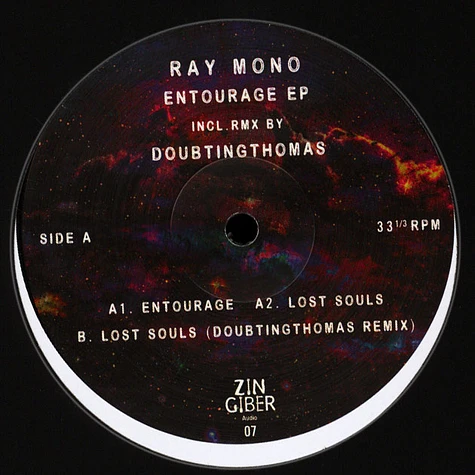 Ray Mono - Entourage EP